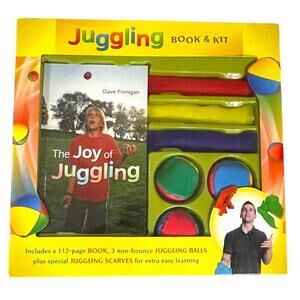 NEW Juggling Book and Kit Learn to Juggle with Scarves and balls